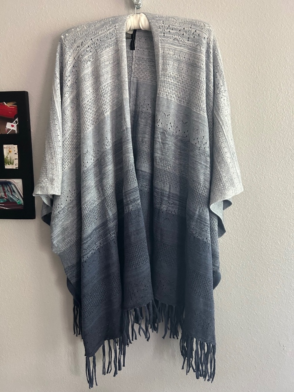 White House Black Market Ruana Wrap
